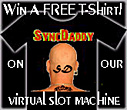 Win a SyncDaddy T-Shirt on SyncDaddy's Virtual Slot Machine!